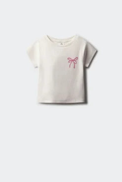 Camiseta lazo niña