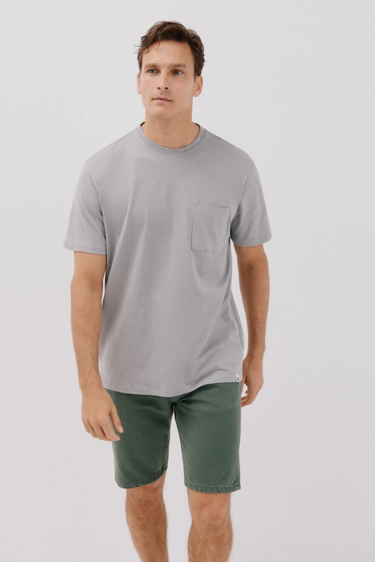 Camiseta lisa slub