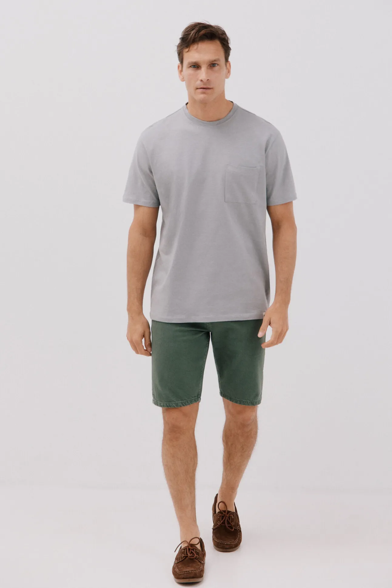 Camiseta lisa slub