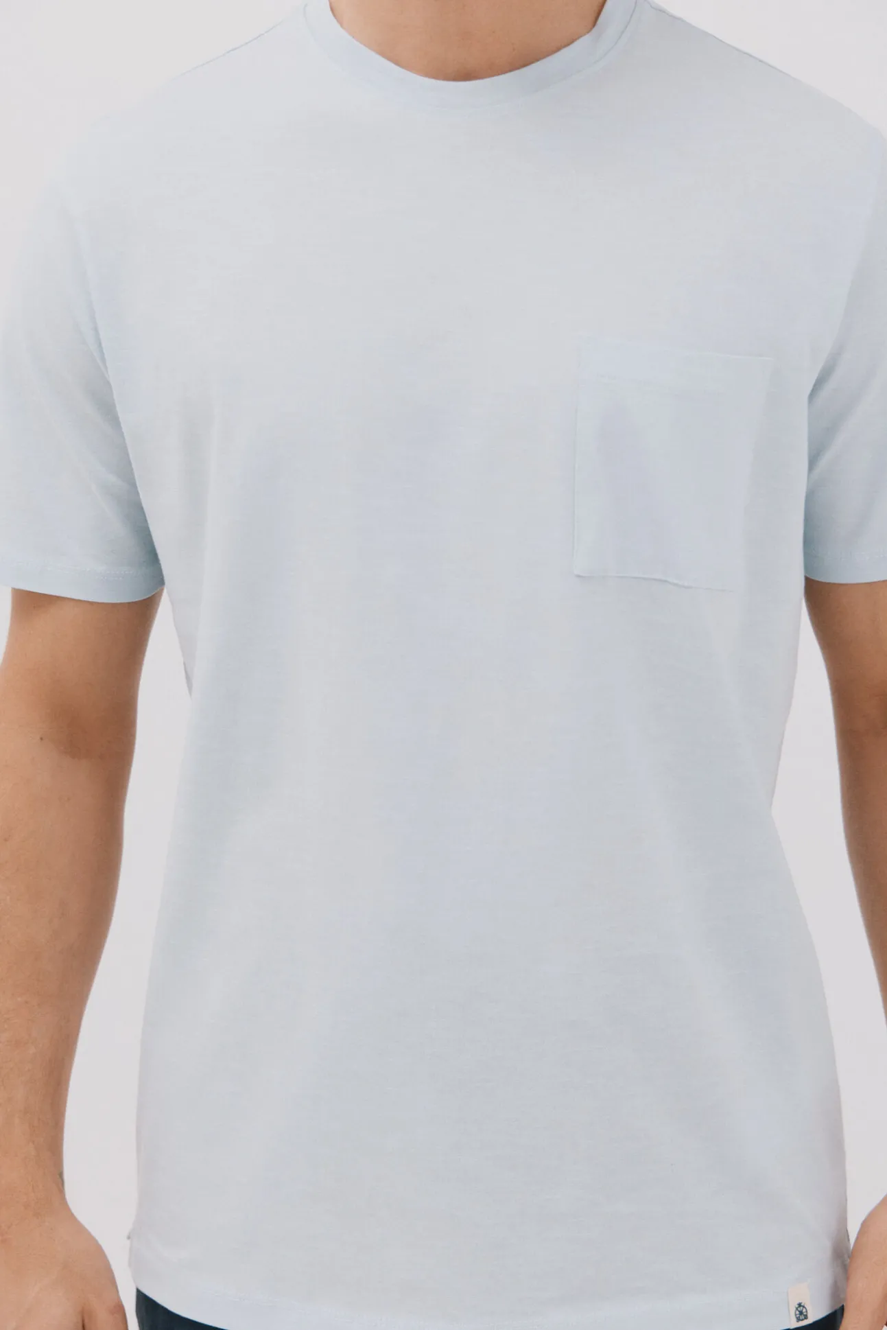 Camiseta lisa slub
