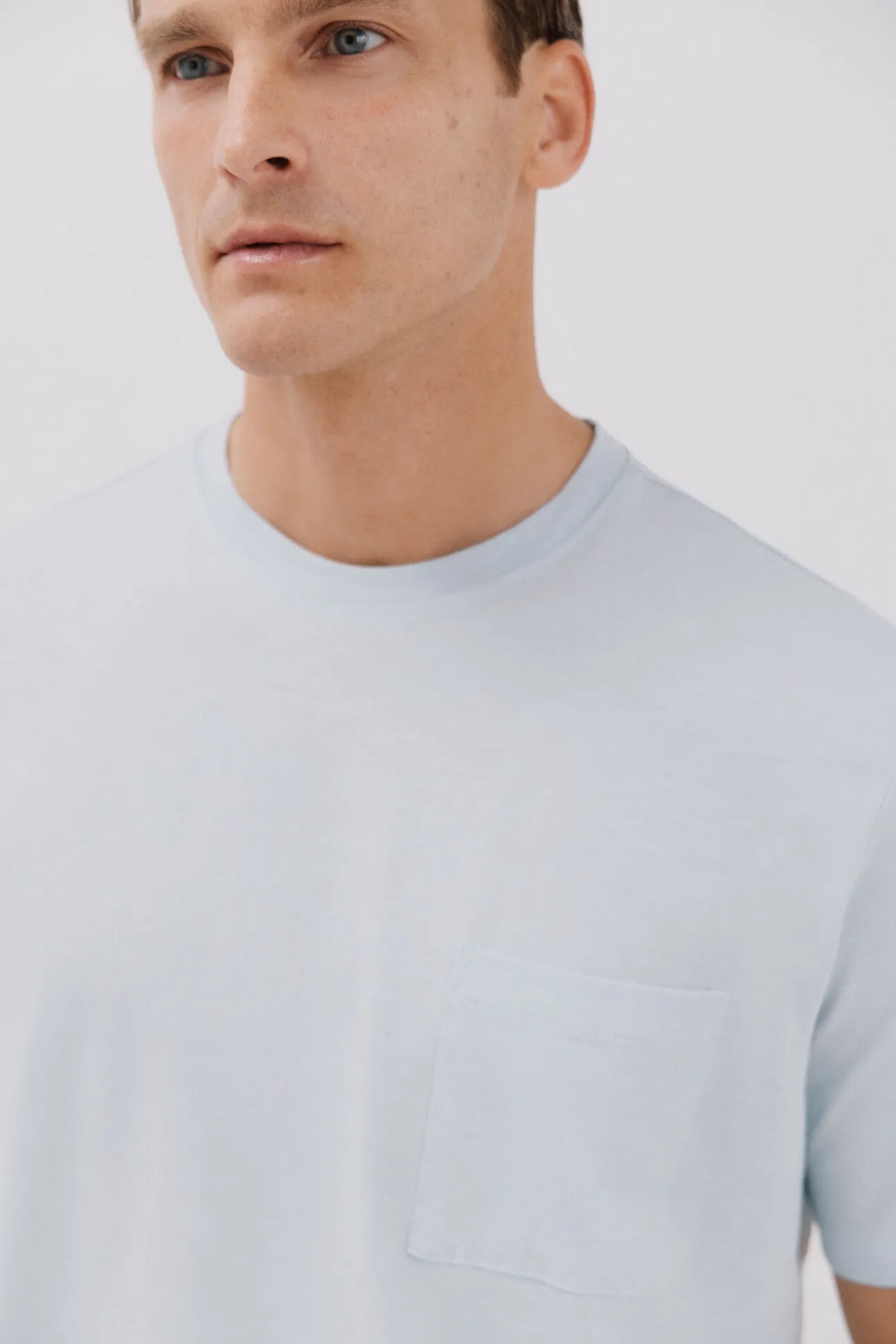 Camiseta lisa slub