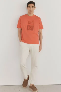 Camiseta logo relieve