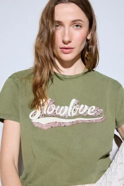 Camiseta logo slowlove