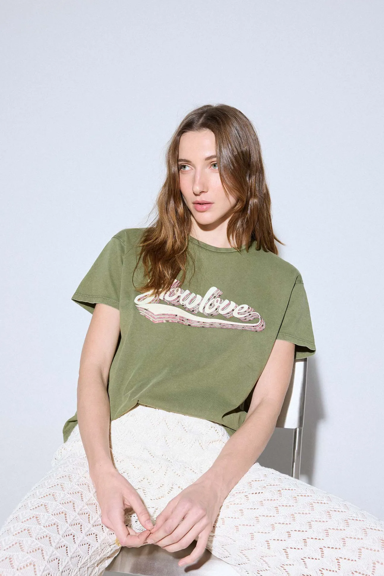 Camiseta logo slowlove