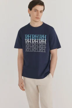 Camiseta logos estampados
