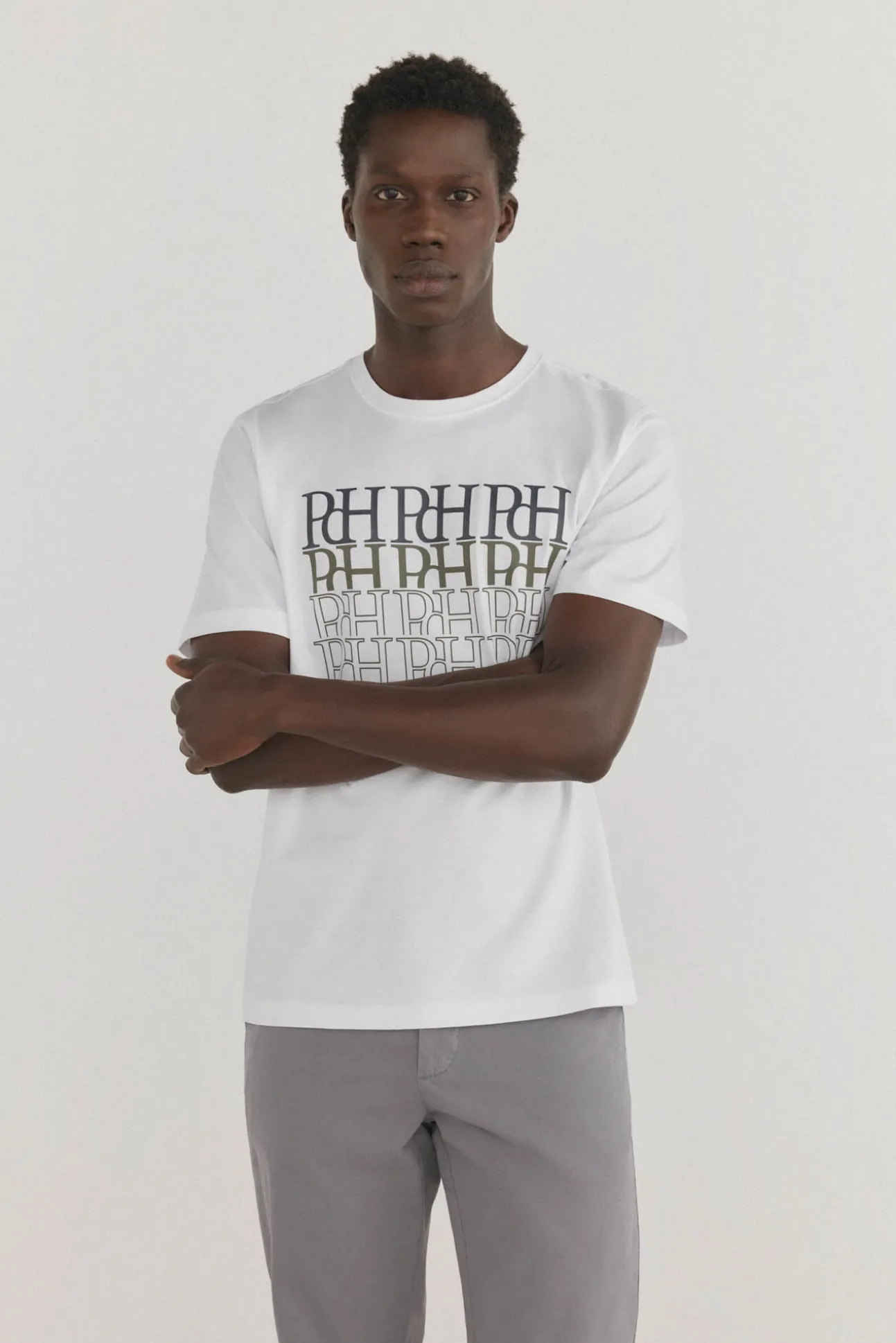 Camiseta logos estampados