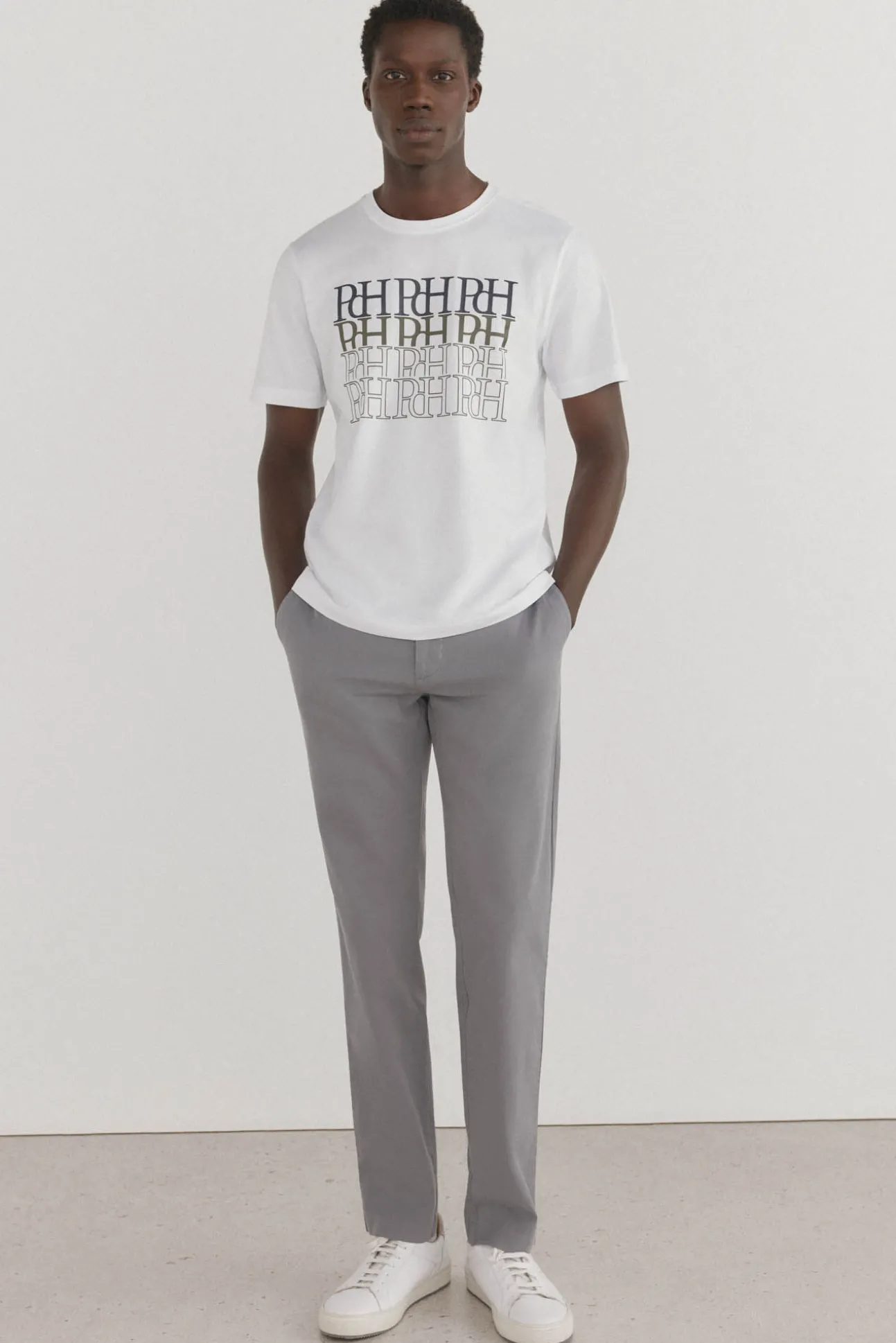 Camiseta logos estampados