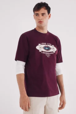 Camiseta longboard