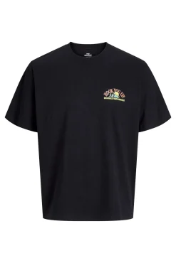 Camiseta loose fit manga corta