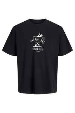 Camiseta loose fit manga corta