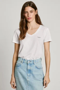 Camiseta Macy V-Neck Manga Corta