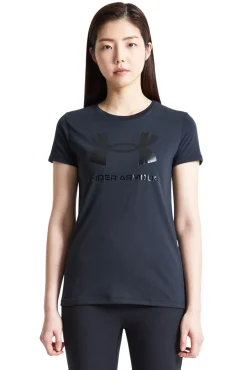 Camiseta maga corta negra