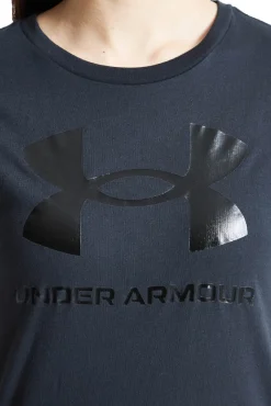 Camiseta maga corta negra