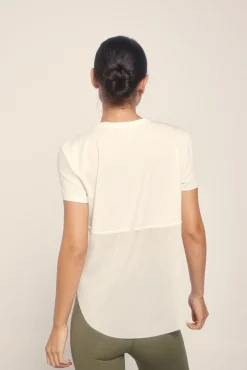 Camiseta manga corta espalda mesh