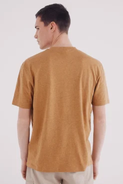 Camiseta melange básica