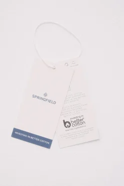 Camiseta melange básica