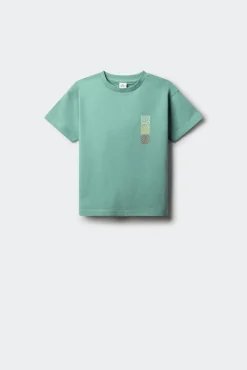 Camiseta mosaico niño