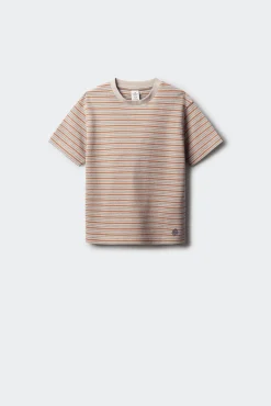 Camiseta multiraya niño
