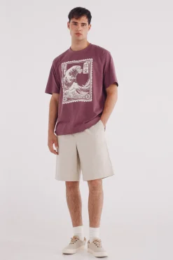 Camiseta ola japonesa