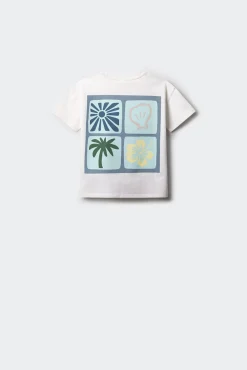 Camiseta palmeras niña