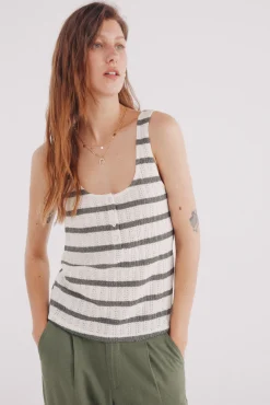 Camiseta panadera botones