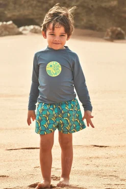 Camiseta proteccion waves azul