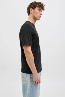 Camiseta regular fit estampada