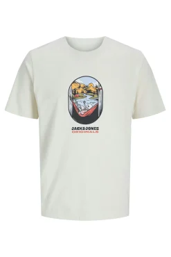 Camiseta regular fit estampada