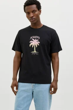 Camiseta regular fit estampada