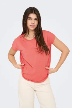 Camiseta regular fit glitter