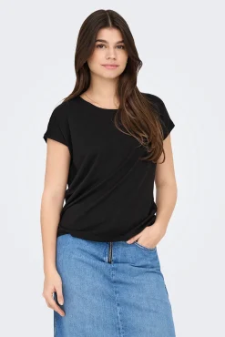 Camiseta regular fit glitter