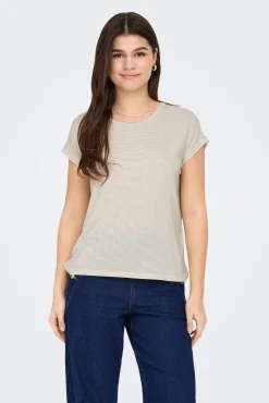 Camiseta regular fit glitter