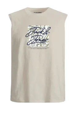 Camiseta regular fit sin mangas
