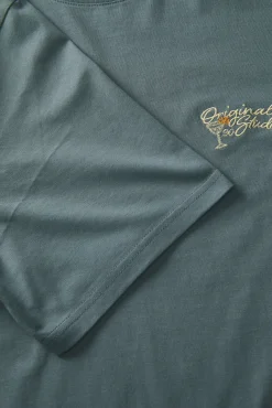 Camiseta relaxed fit estampada