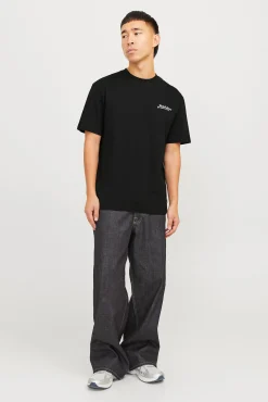 Camiseta relaxed fit manga corta