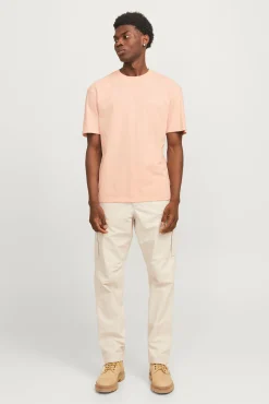 Camiseta relaxed fit manga corta