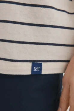 Camiseta rústica de rayas