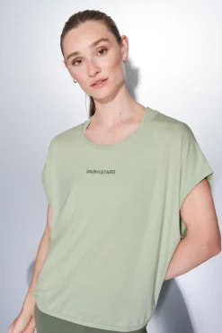 Camiseta tejido extra suave verde