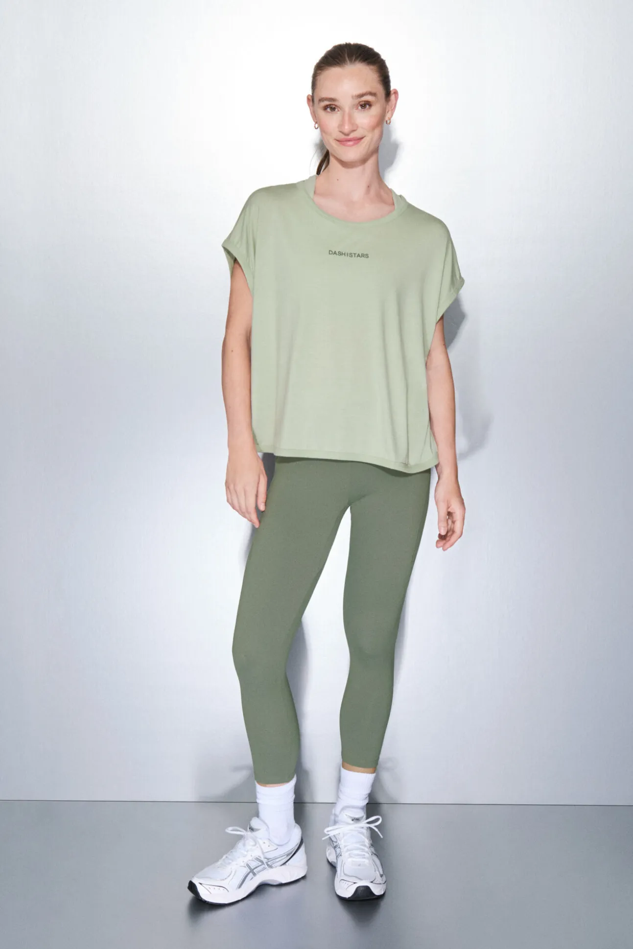 Camiseta tejido extra suave verde
