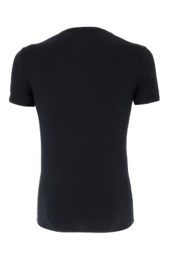 Camiseta termal de hombre cuello redondo manga corta