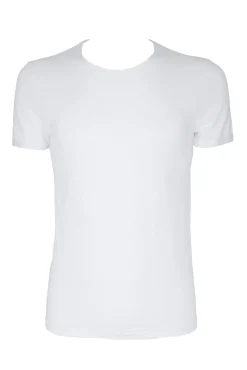 Camiseta termal de hombre cuello redondo manga corta