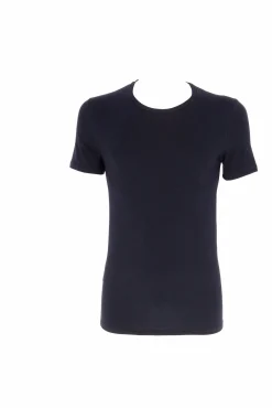 Camiseta termal de hombre cuello redondo manga corta