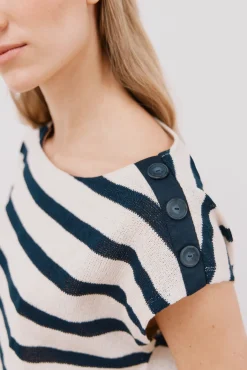 Camiseta textura rayas