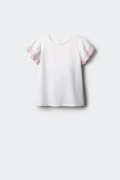 Camiseta volantes niña