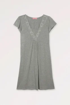 Camisón lactancia manga corta