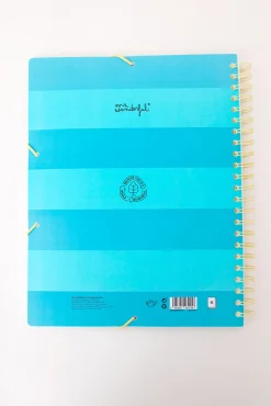 Carpeta espiral hojas transparentes