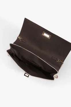 Cartera de Mano Efecto Paja