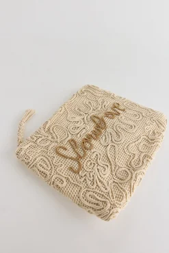 Cartera maxi algodón estampada
