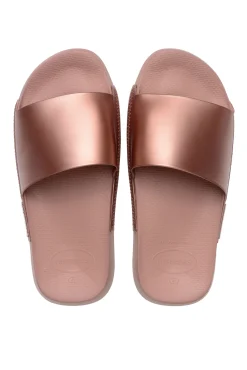 Chanclas Hav. Slide Classic Metallic