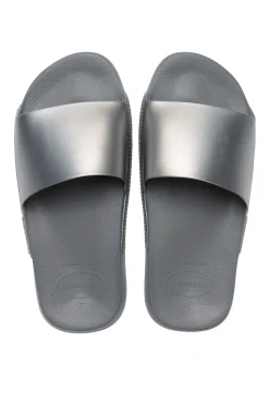 Chanclas Hav. Slide Classic Metallic